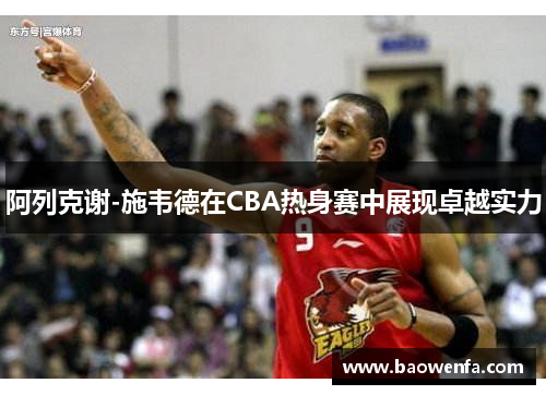 阿列克谢-施韦德在CBA热身赛中展现卓越实力
